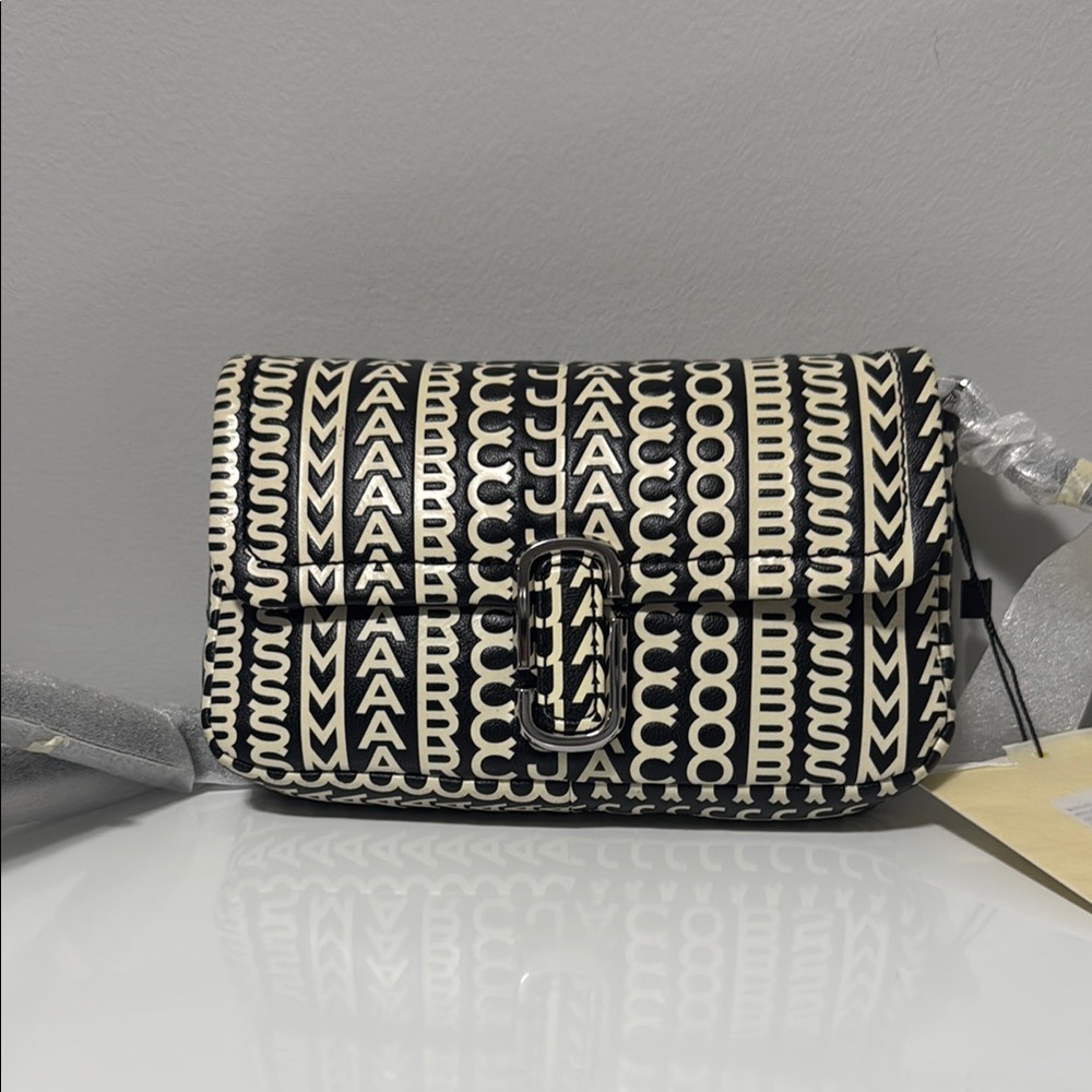 Black and Cream Designer Women's Bag